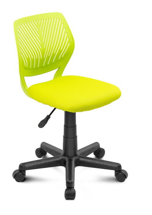 Kancelářská židle Smart s lichoběžníkovým sedákem - zelená