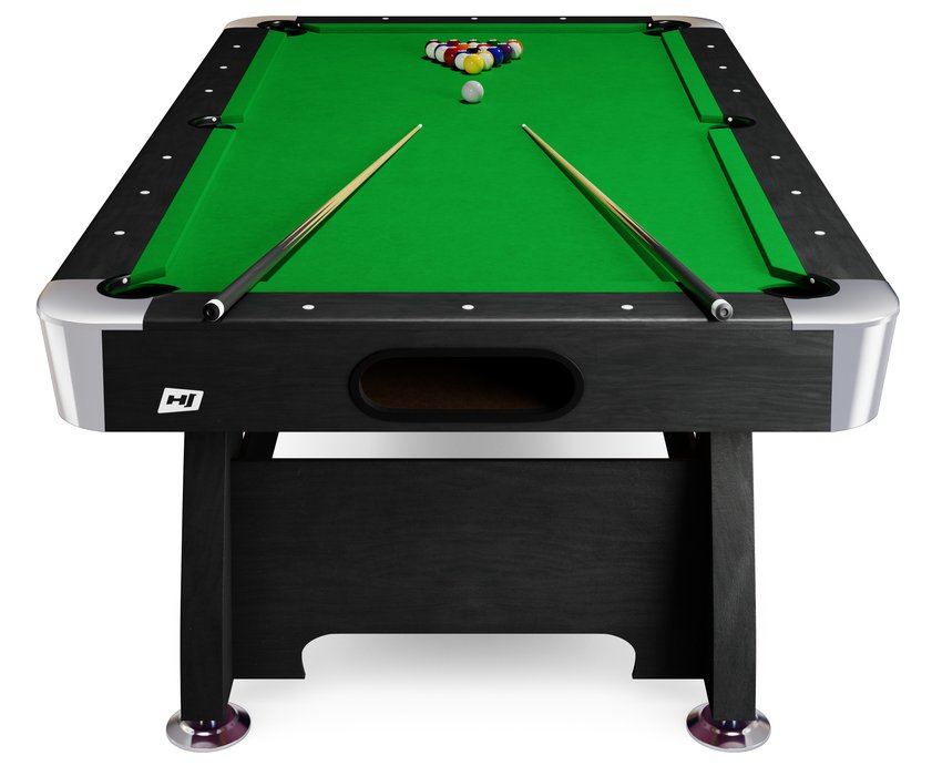 Kulečníkový stůl Vip Extra 8 FT černo/zelený